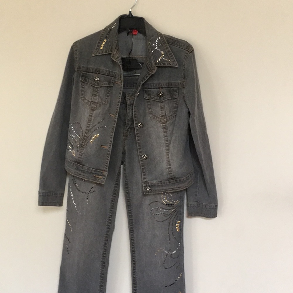 Jean jacket and jeans by very Vera
